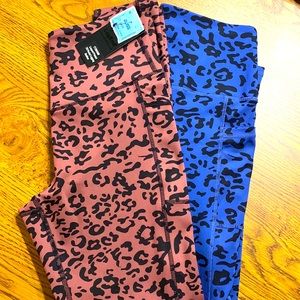 Leg End Active Wear Pants. Size Medium. 2 pair